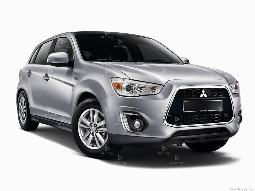 Замена сайлентблоков продольных рычагов Mitsubishi Asx в Саратове